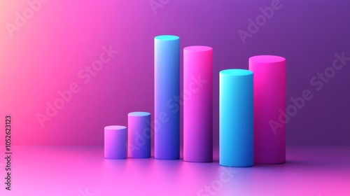 Colorful Bars Showing Growth and Progress in Business Free Download Colorful Bars Showing Growth and Progress in Business - GFXLoad