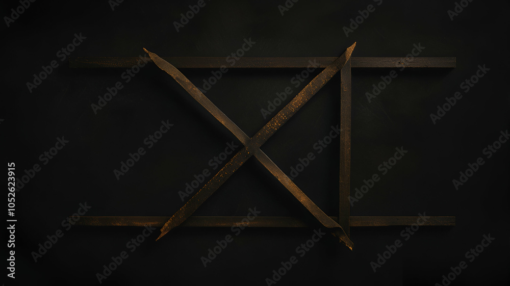 Two lines intersecting to form an Two lines intersecting to form an
