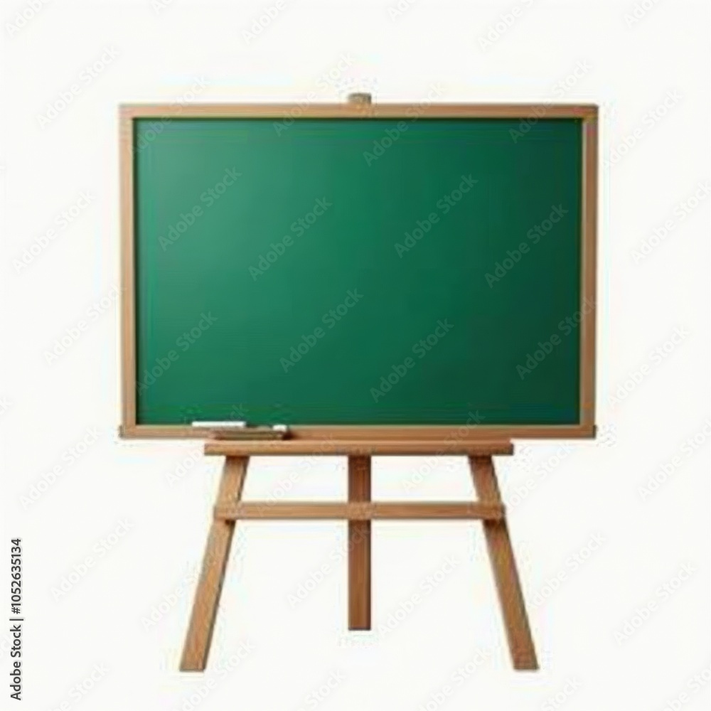 Green school chalkboard isolated on white transparent background, png element clipart. Classroom blackboard Green school chalkboard isolated on white transparent background, png element clipart. Classroom blackboard