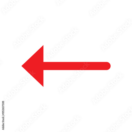 Arrow icon. flat style Arrow symbol. simple Arrow icon on a white background.