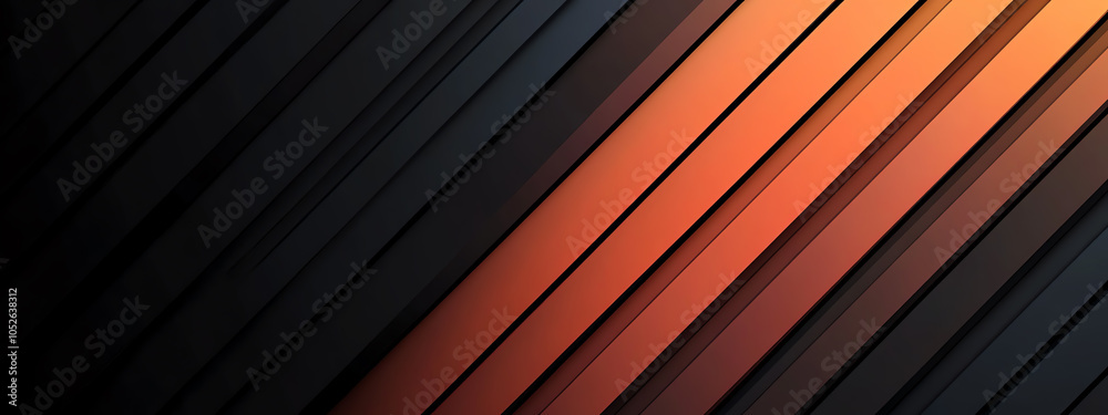 Obraz premium Dynamic Diagonal Lines With Vivid Gradients Creating a Tech-Inspired Visual Depth