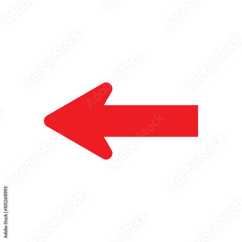 Arrow icon. flat style Arrow symbol. simple Arrow icon on a white background.
