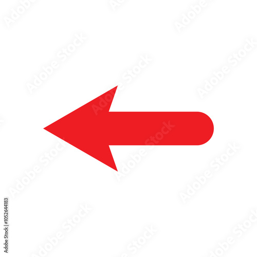 Arrow icon. flat style Arrow symbol. simple Arrow icon on a white background.