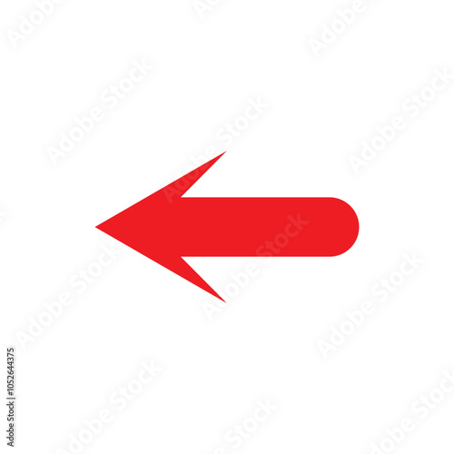 Arrow icon. flat style Arrow symbol. simple Arrow icon on a white background.