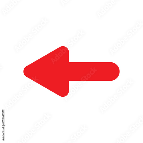 Arrow icon. flat style Arrow symbol. simple Arrow icon on a white background.