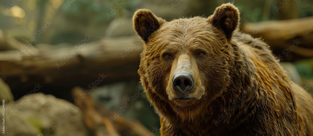 Obraz premium A Close Up Of A Brown Bear