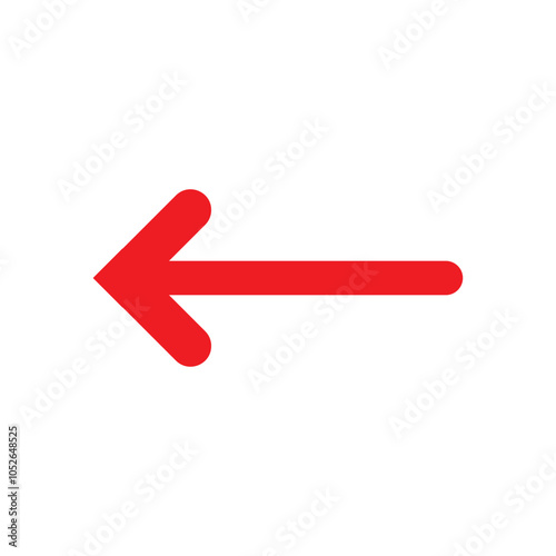 Arrow icon. flat style Arrow symbol. simple Arrow icon on a white background.