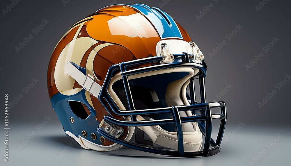 Fototapeta premium american football helmet