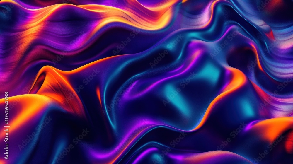 Obraz premium Abstract Colorful Waves