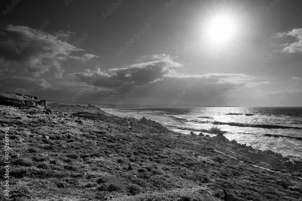 Obraz premium Mediterranean seascape of Gallura coast in northern Sardinia island, Italy