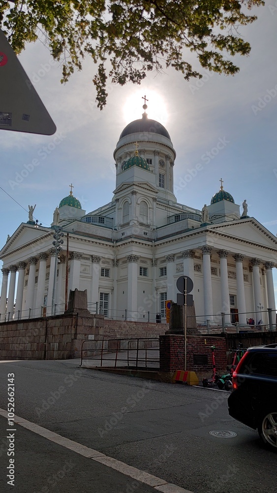 Obraz premium church in the sun
