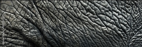 Elephant Skin Texture Background, Wrinkled Animal Leather, Elephant Skin Closeup photo