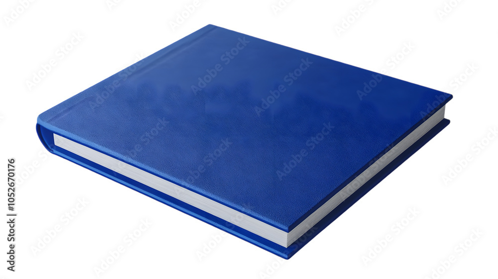 Blue Notebook Mockup Template on White Background, Blue Notebook Mockup Template on White Background,