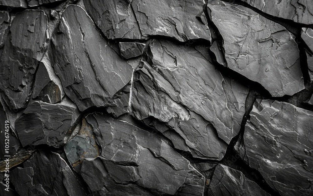 Cracked Black Surface Closeup Texture Cracked Black Surface Closeup Texture