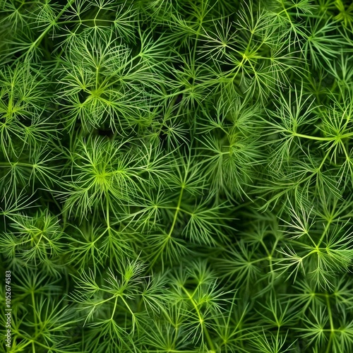 Dill sprig texture background, fresh fennel twigs pattern, raw herb plant bunch banner, fragrant dill leaves