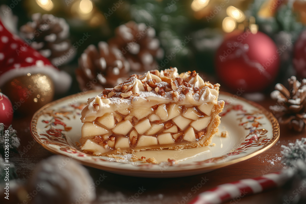 Festive apple pie: a delightful holiday dessert Festive apple pie: a delightful holiday dessert