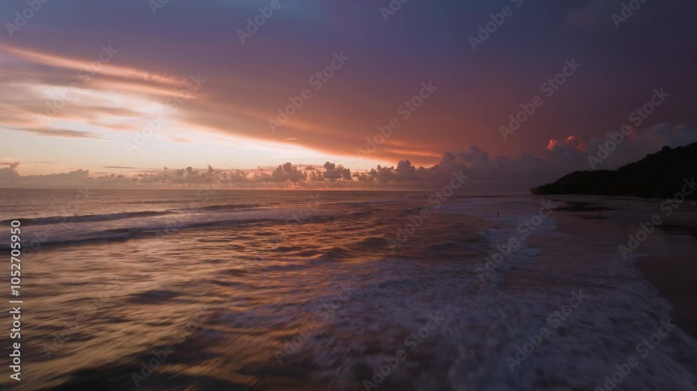 Immerse yourself in the beauty of Playa Santa Teresa, Costa Rica. This stunning spot offers incredible sunsets and crystalclear waters, captivating all who visit with its mesmerizing 4K aerial view Immerse yourself in the beauty of Playa Santa Teresa, Costa Rica. This stunning spot offers incredible sunsets and crystalclear waters, captivating all who visit with its mesmerizing 4K aerial view