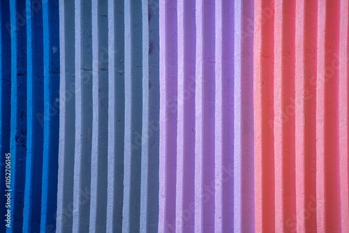 Colourful striped grunge textured background