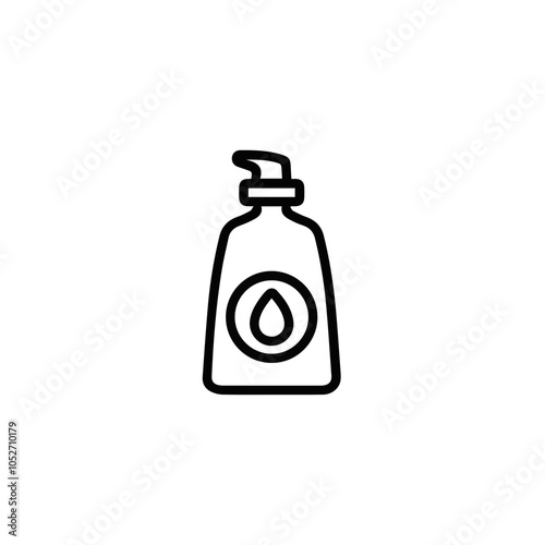 Oil icon symbol vector image Illustration