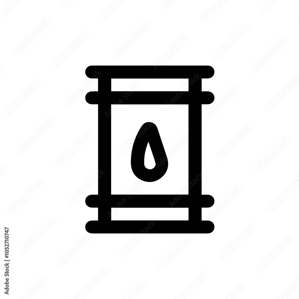 Oil icon symbol vector image Illustration Oil icon symbol vector image Illustration