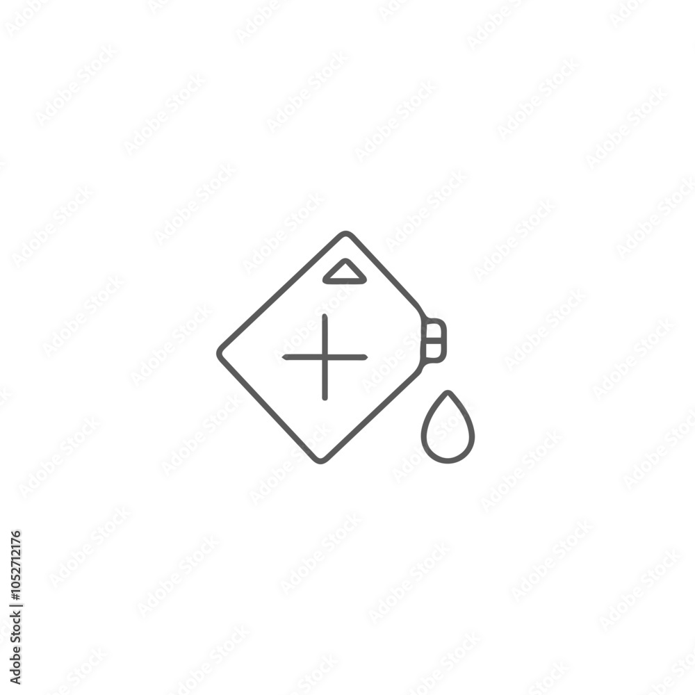 Oil icon symbol vector image Illustration Oil icon symbol vector image Illustration