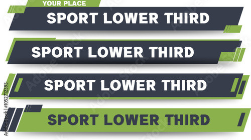 Sport Lower Third