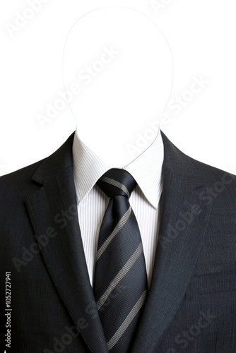 Blank Profile Picture - Suit and Tie