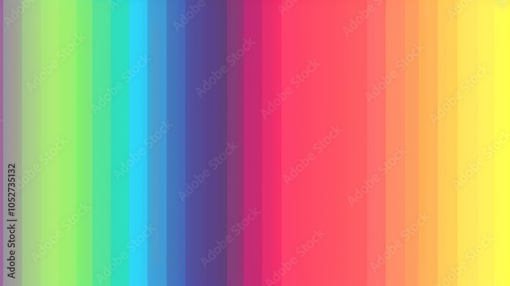 A bright, colorful gradient image showcasing vibrant rainbow stripes, seamlessly transitioning from one hue to another, representing diversity and joy in art. A bright, colorful gradient image showcasing vibrant rainbow stripes, seamlessly transitioning from one hue to another, representing diversity and joy in art.