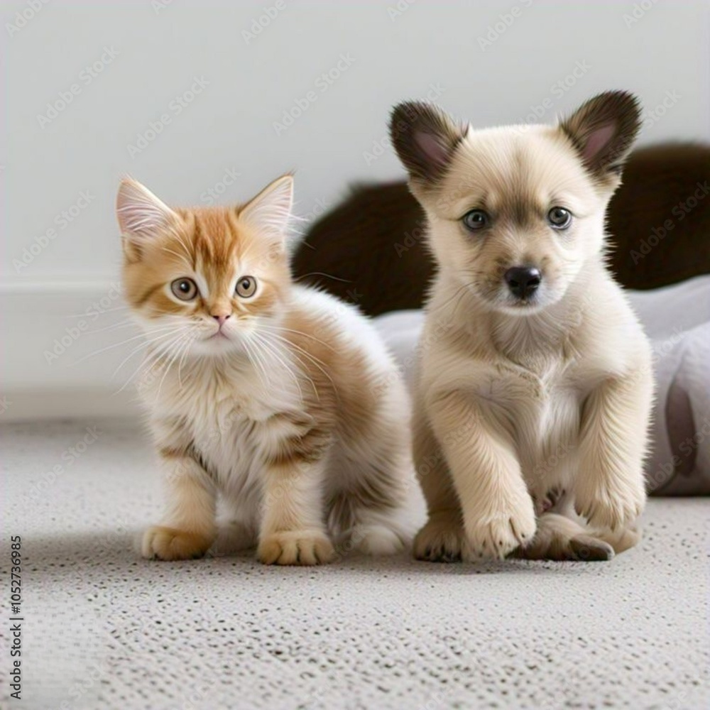 two kittens