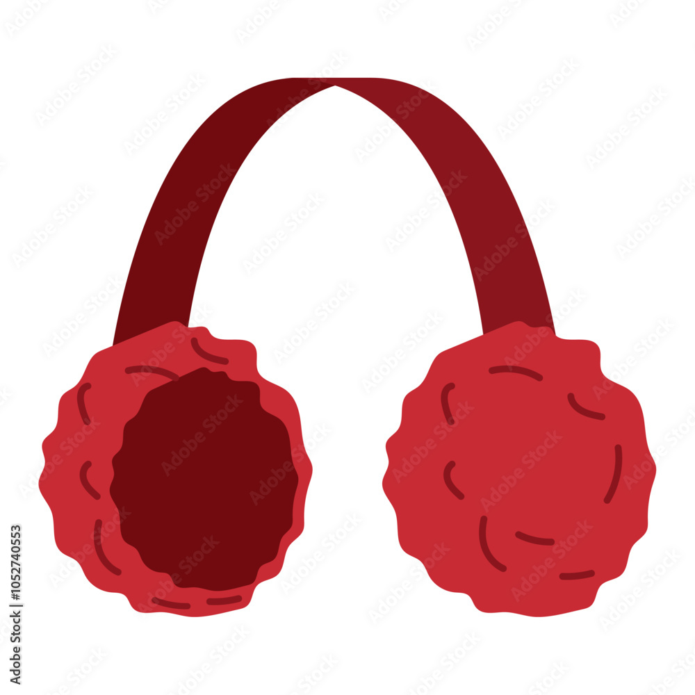 Φωτογραφία warm earmuffs for winter clothes