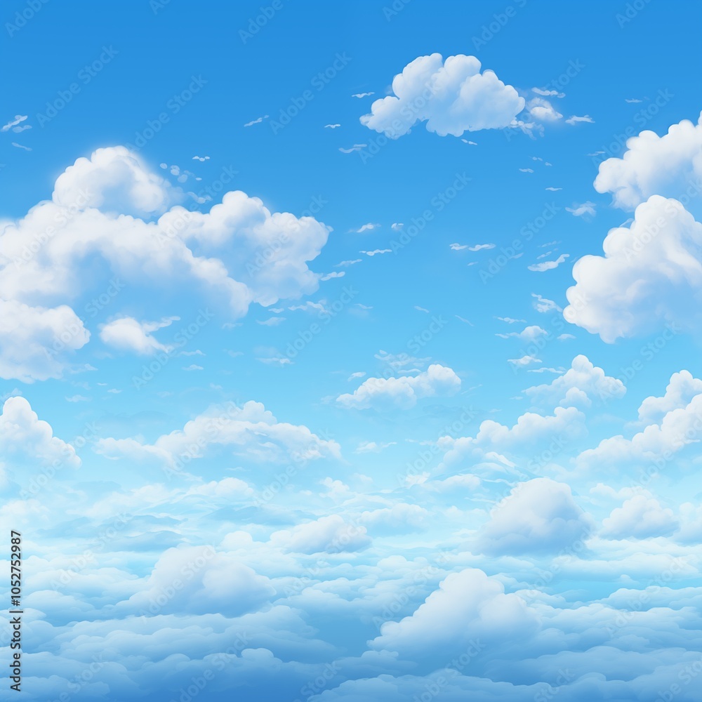 Clouds and blue sky Clouds and blue sky