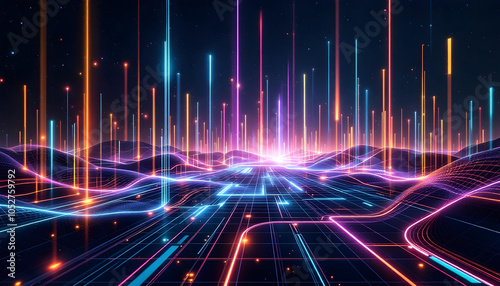 Illuminating the Future of Technology Data Points and Connections