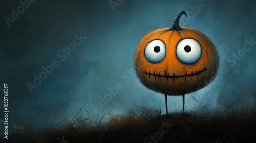 pumpkin creepy face frame entertainment young header streaming happy spirited expression mushroom jackstraws photo