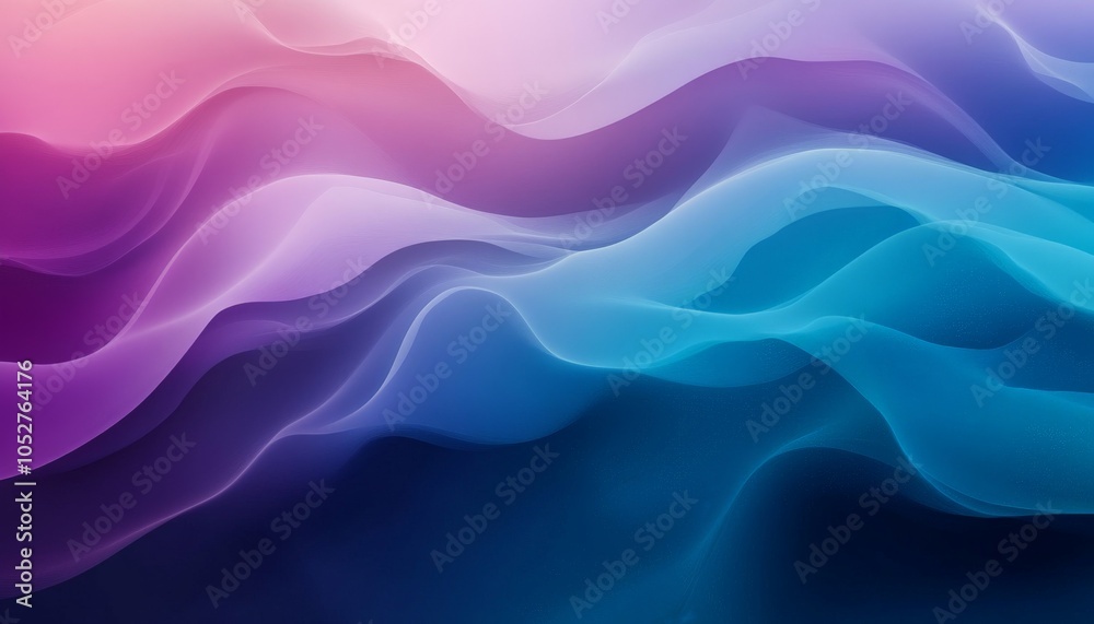 Fototapeta premium Abstract Wavy Background with Vibrant Colors.