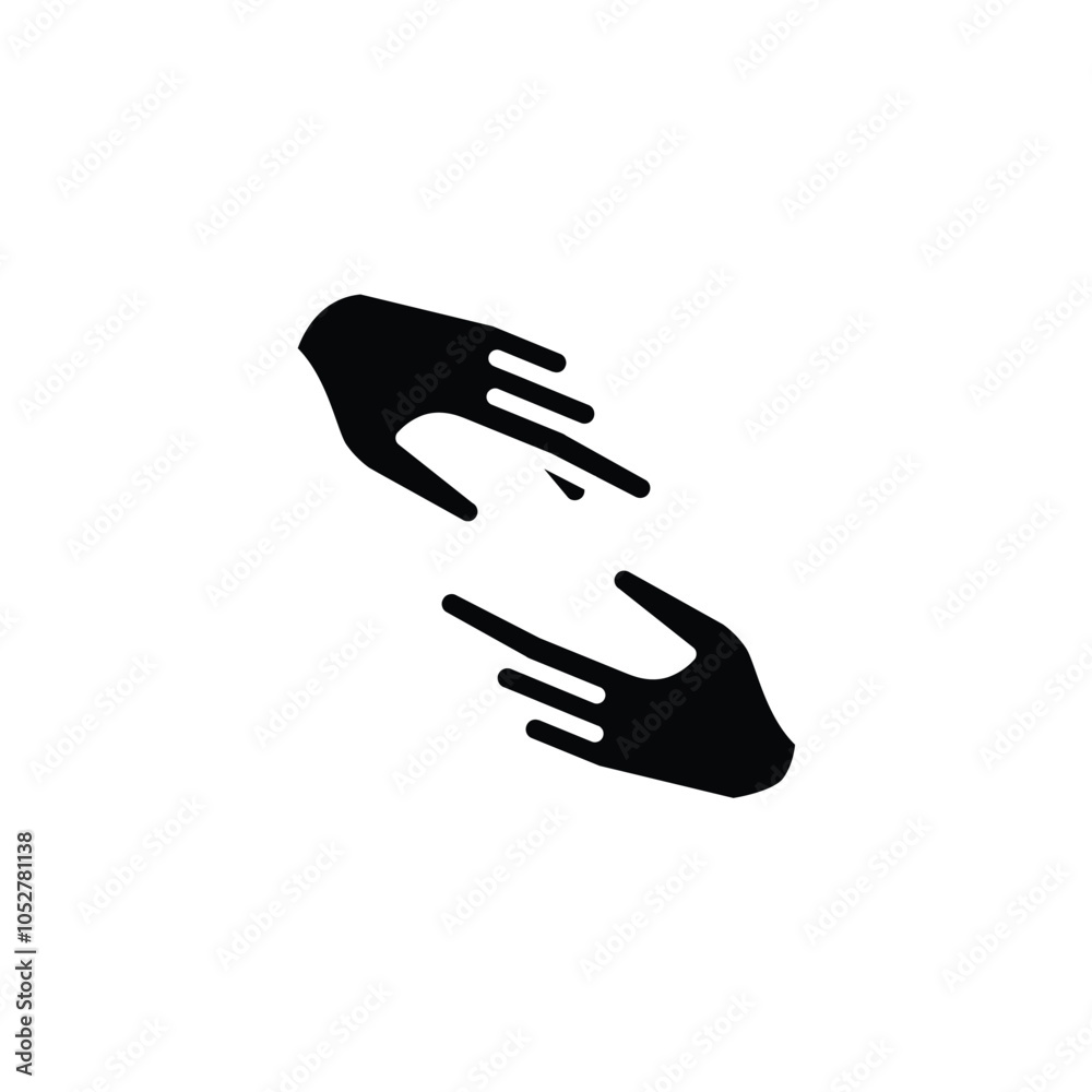 Obraz premium compassion solid icon vector design good for web or mobile app