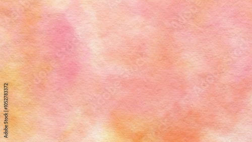 Abstract Watercolor Paint: Textured Paper and Pastel Colors
