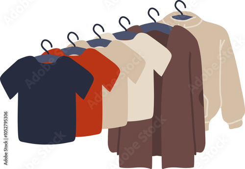 Mans Clothes On Hanging