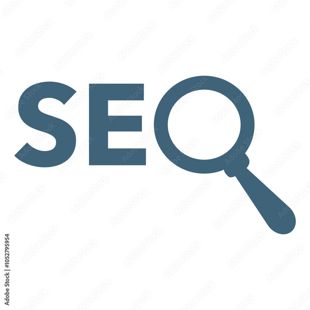 Search Engine Optimization symbol icon. Search Engine Optimization symbol icon.