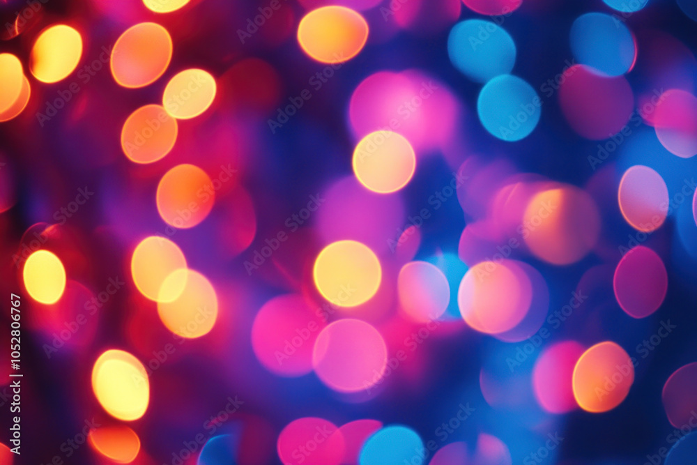 Colorful lights background with a silhouette of a person dancing joyfully, surrounded by shadows that create a vibrant and dynamic atmosphere. Colorful lights background with a silhouette of a person dancing joyfully, surrounded by shadows that create a vibrant and dynamic atmosphere.