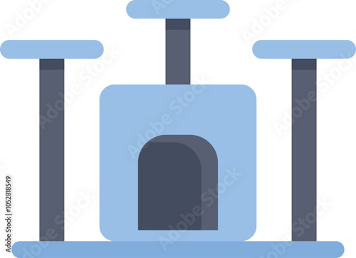 This cat tree offers a designated space for cats to play, relax, and satisfy their natural scratching instincts