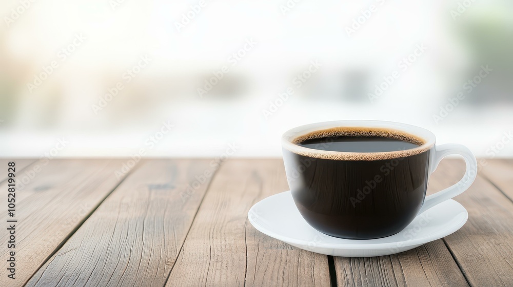 A warm cup of coffee radiating comfort on a rustic wooden table, perfect for cozy moments and relaxation. A warm cup of coffee radiating comfort on a rustic wooden table, perfect for cozy moments and relaxation.