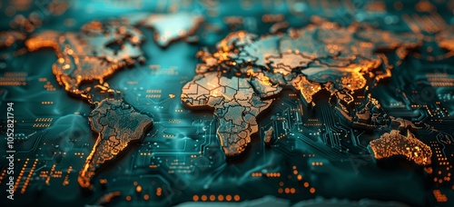 Global Connectivity in the Electronics Market: World Trade and Economic Exchange photo