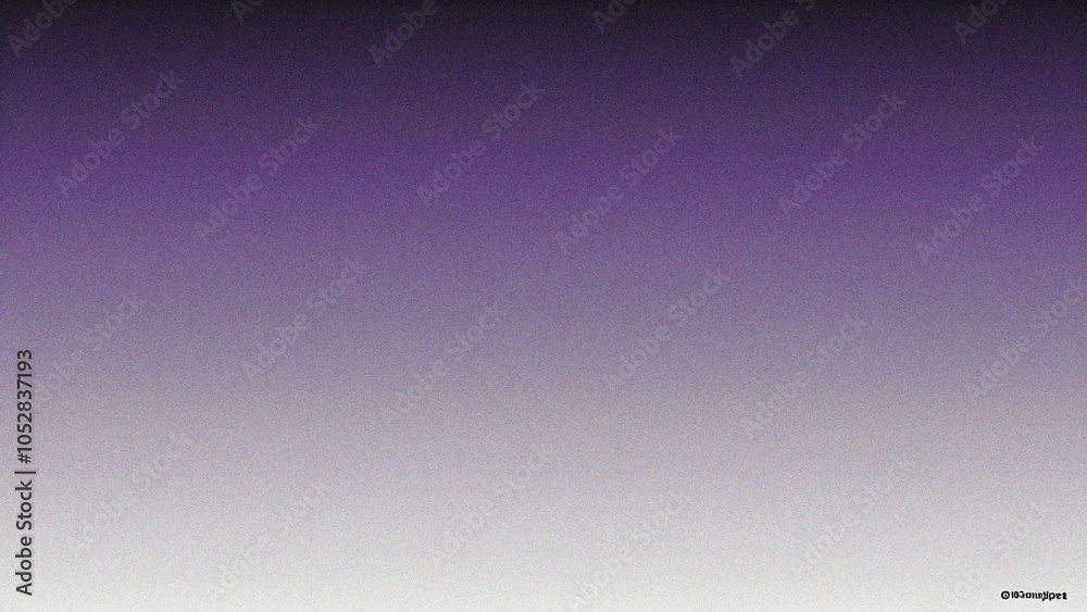 Fototapeta premium Purple grainy gradient background abstract glowing color wave black dark backdrop noise texture banner poster header design