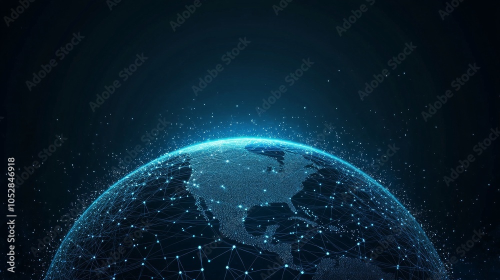 Obraz premium earth in space