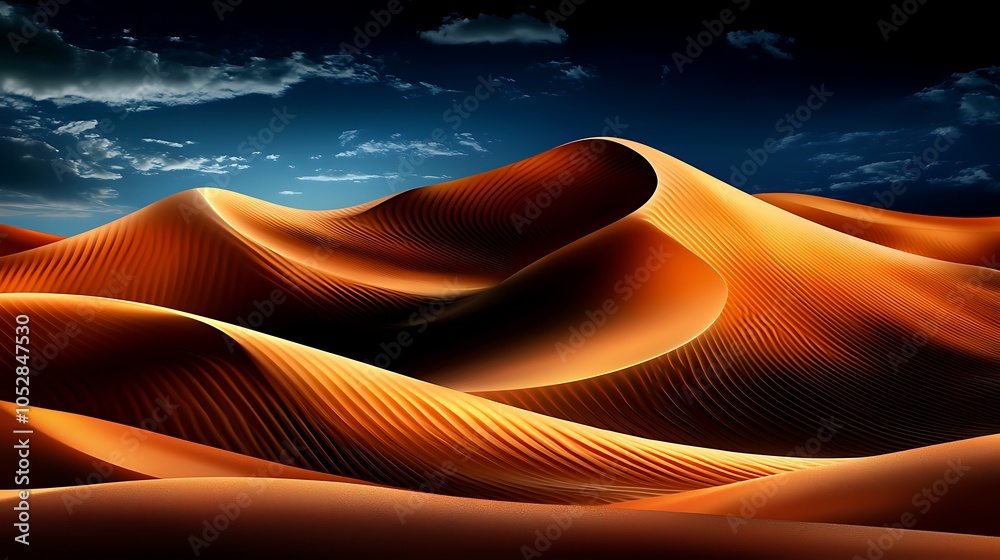 Desert dunes Desert dunes
