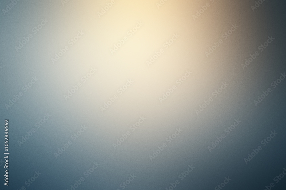 A blurry blue and white background with a yellow light shining on it. Noisy background with grain A blurry blue and white background with a yellow light shining on it. Noisy background with grain
