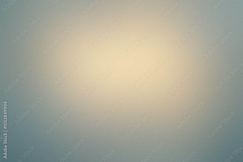 A blurry blue and yellow background with a white dot in the middle. Noisy backdrop with grain A blurry blue and yellow background with a white dot in the middle. Noisy backdrop with grain