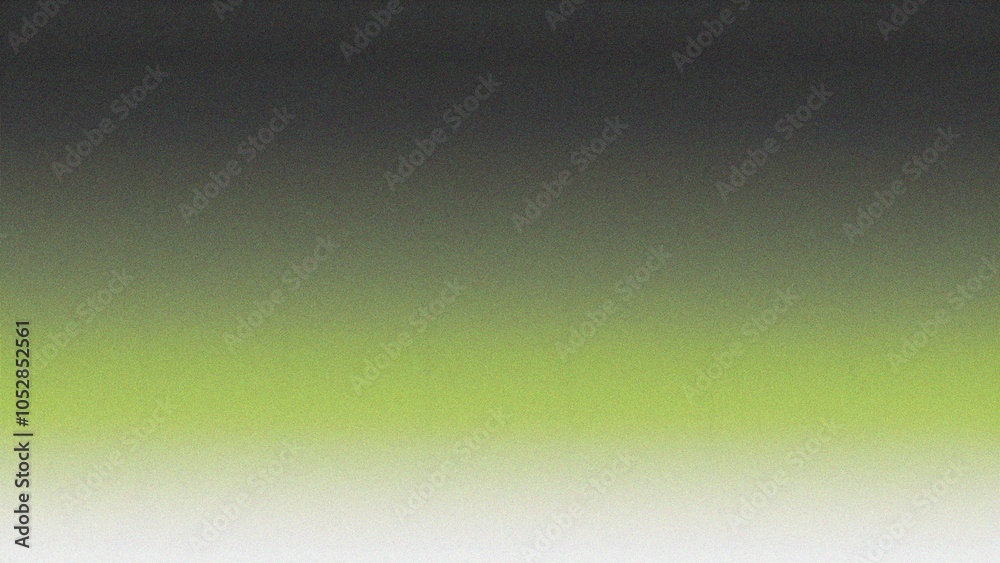 Fototapeta premium Green grainy color gradient background, vibrant poster noise texture banner, cover header backdrop design