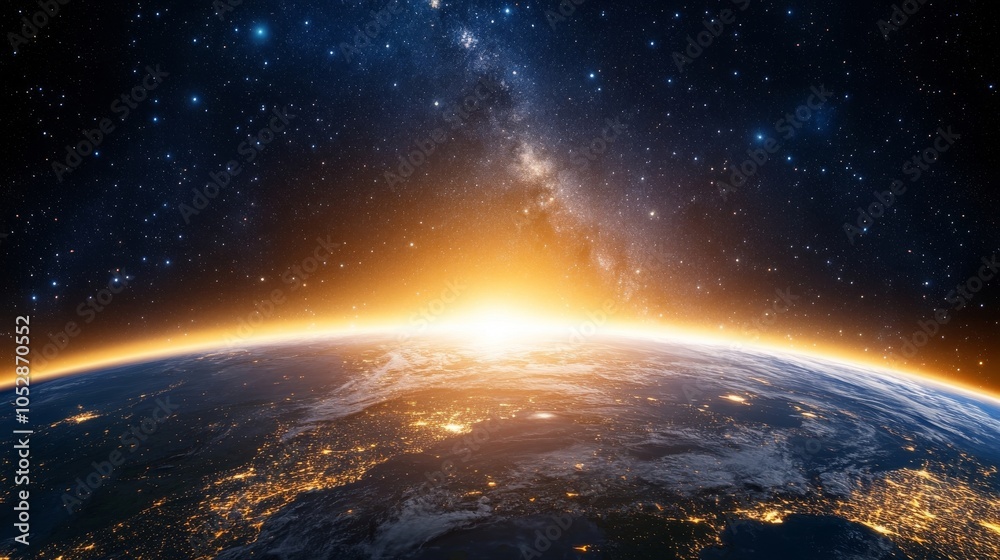 planet in space planet in space