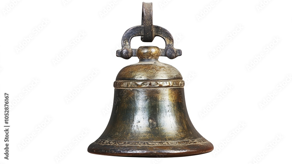 Elegant Christmas Bell, Adorned with Festive Ribbons and Greenery, Perfect for Celebrating the Holiday Season and Adding a Touch of Cheer to Your Decorations Elegant Christmas Bell, Adorned with Festive Ribbons and Greenery, Perfect for Celebrating the Holiday Season and Adding a Touch of Cheer to Your Decorations